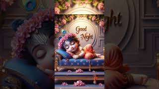 Radhe Radhe | Good night status #shorts