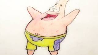 Patrick Star Speed Drawing