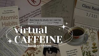 "virtual caffeine" (long ver.) focus, retention & productivity booster subliminal (calm 432Hz)