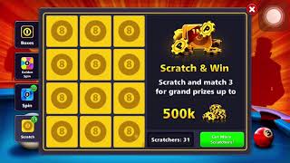 Wanna see me do another Scratch & Win Minigame in 8 Ball Pool? Here you go!