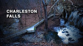 Charleston Falls at Dusk-Kraig Adams Inspired