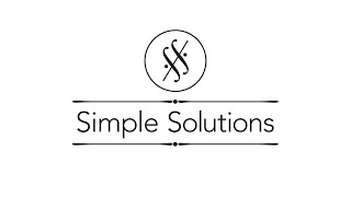 Introducing Simple Solutions Edition!