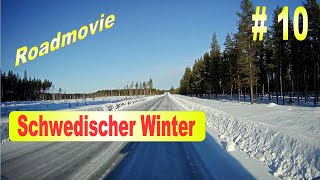 Der Winter- Märchenwald aus Fahrersicht