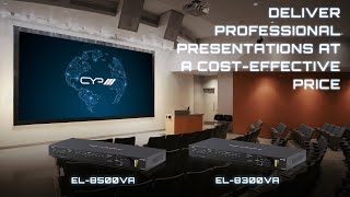 Deliver Professional Presentations at a Cost-Effective Price – Introducing the CYP EL-8500  EL-8300