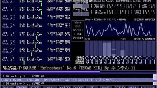 X68000 MDX FM音源 T-SQUARE AND FRIENDS［Refreshest］より「Texas Kid」