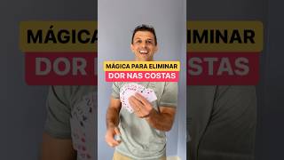 Mágica para eliminar dor nas costas, se inscreva no canal para mais informações #dornascostas #dor