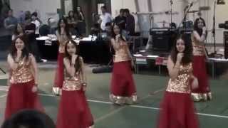 Indian Bollywood Dance, cultural evening 2014-Island school, Hong Kong