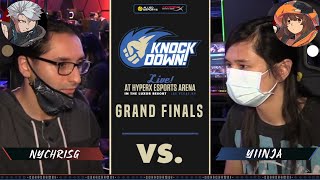 NYChrisG (Chipp) vs Yiinja (May) | GRAND FINALS | Knockdown!#6 Guilty Gear Strive