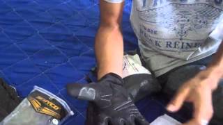 unboxing guantes Socoyco mc12 y Linterna CREE Q5 - Banggood