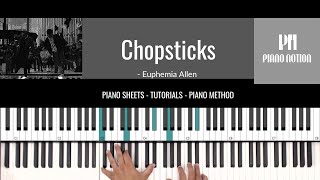 Chopsticks - Big (Sheet Music - Piano Solo - Piano Cover - Tutorial)