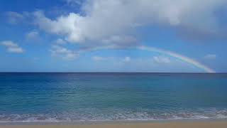 Waimea Bay Beach Rainbow, North Shore, Hawaii