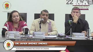 Transmisión en Vivo. Comparecencia de la Secretaría de Hacienda. 22 de Diciembre de 2023