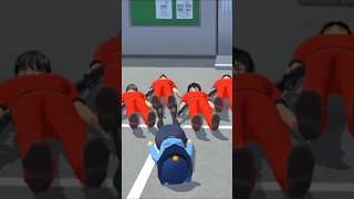 Polisi mengajari anak laki-laki menari❤️#sakuraschoolsimulator #sakura #shortvideo #viralshorts