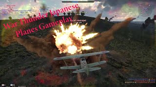 War Thunder Japan Tier One Planes 2K Gameplay