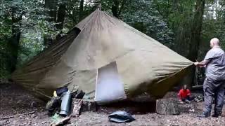 Woodland Parachute Ground Dwelling Camp 2 Nights