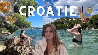 On voyage en Croatie avec nos potes 🌊👙🇭🇷 vlog |Restaurants, plage, activités et beaucoup d’amour