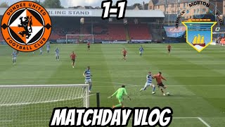 Losing top spot | Dundee United VS Greenock Morton Matchday Vlog | Cinch Championship Game Week 5