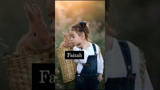 Beautiful & unique muslim baby girl names #islam #unique #names #babygirl #viral #ytshorts #muslim