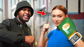 I COACHED THE BEST FEMALE YOUTUBE BOXER?!