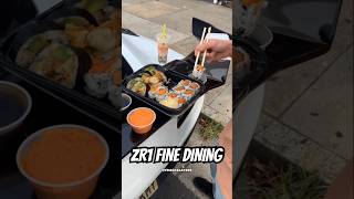 FINE DINING ON MY Manual C7 ZR1 Wing 😳 Watch the end 🤣