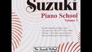 Suzuki Piano School Book 1 - French Children's Song (Folk S