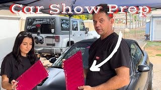 We're Going To A Big Car Show And We Need To Get Ready!