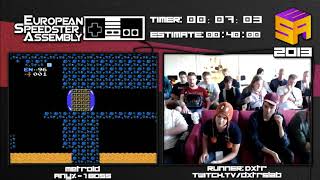 Metroid (Any% Warpless) by Dxtr in 30:17 - ESA 2013