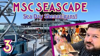 MSC Seascape: Sea day activities, elegant night, & nightclub vibin'! | PART 3, September 2023