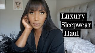 Luxury Pajama Haul | Olivia Von Halle & Sleeper