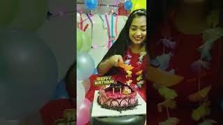 My Birthday celebration With My Dream Babri Gown #birthday #ytshorts #trending #shorts #celebration