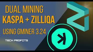 How to dual mine Kaspa + Zilliqa - rtx 3070