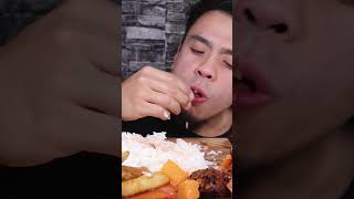 meatballs lumpia #mukbang #asmr #food #pinoymukbangers