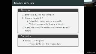 CPAIOR 2022: A MinCumulative Resource Constraint