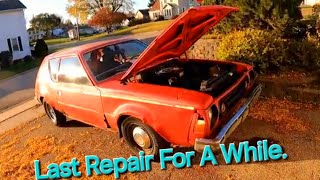 Dash Repair, A Car Show, Then Storing It Away. 1976 AMC Gremlin