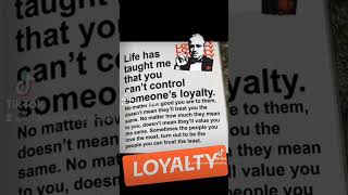 loyalty