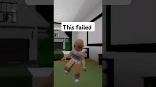 This failed #trending #roblox #brookhaven #funny