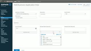 How to configure port forwarding to allow public service Sohpos XG 135W firewall