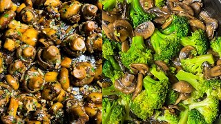 3 different and delicious recipes with mushrooms!