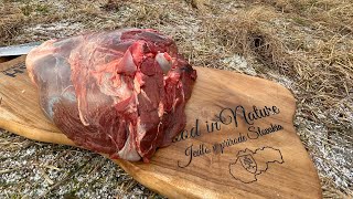 THIS FALLOW DEER 🦌 WAS PREPARED TO ABSOLUTE PERFECTION 👌🔥| Food in Nature Slovakia 🌲🏔️🌲