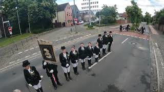 Abnahme am Montag, Schützenfest Neuss Weckhoven 2024