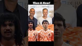 Then & Now: Ruud Gullit, Marco van Basten & Frank Rijkaard 🇳🇱! 🔥