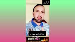 مولا علی علیہ السلام نے فرمایا ہمیشہ زندگی میں لوگوں کو پسند کرو ۔