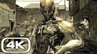 Raiden vs. Gekko and Vamp Fight Scene 4K ULTRA HD (Metal Gear Solid 4)