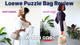 Loewe Puzzle Classic vs Edge Bag | WIMB and Mod Shots | Which one is worth your $$?