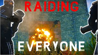 RUST | How we RAIDED Literally EVERYONE on WIPEDAY... | Rust Wipe Progression