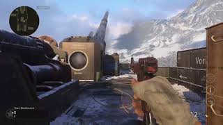 Call of Duty WW2 - Easy Glitch Spot on Gustav Cannon (Multiplayer Glitch) WW2 - Glitches & Spots