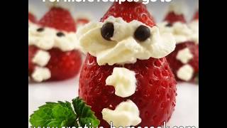 How To Make Strawberry Santa's