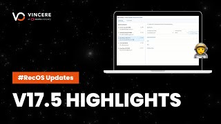 Check out new #RecOS Updates | Vincere