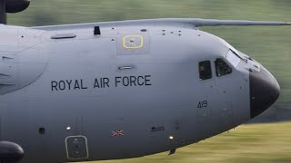 MACH LOOP: RAF AIRBUS  A400  AT LFA7