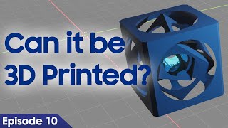 Can you 3d print Cubeception? - 3D Printing with a Monoprice printer - Ep10